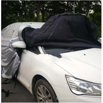 Decorazione per auto di copertura per auto d&#39;argento anti-UV impermeabile